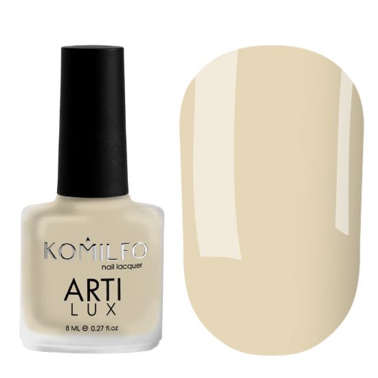 Komilfo ArtiLux 004 nail polish (nude, enamel), 8 ml Komilfo ArtiLux 004 nail polish (nude, enamel), 8 ml