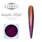 Komilfo втирка Жук №004 (лилово-розово-золотой), 0,5 г