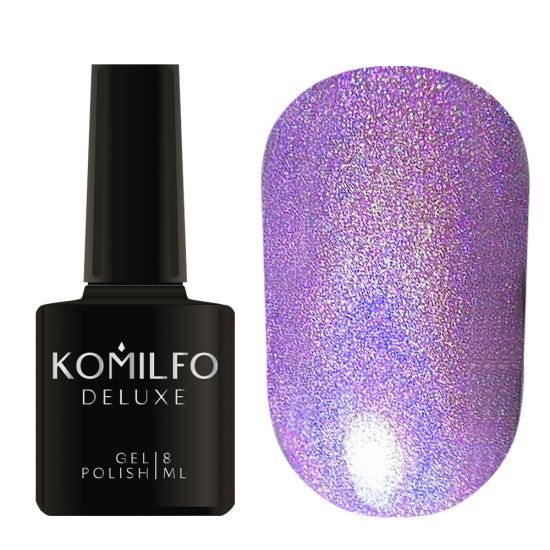 Гель-лак Komilfo Holographic 004 (сиреневый), 8 мл Гель-лак Komilfo Holographic 004 (сиреневый), 8 мл
