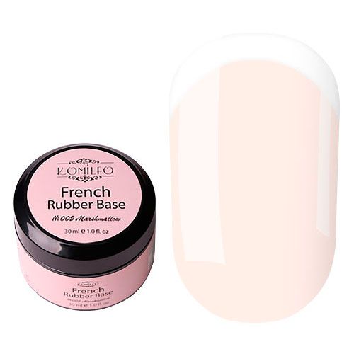 Komilfo French Rubber Base 005 Marshmellow 30 ml (without brush) Komilfo French Rubber Base 005 Marshmellow 30 ml (without brush)
