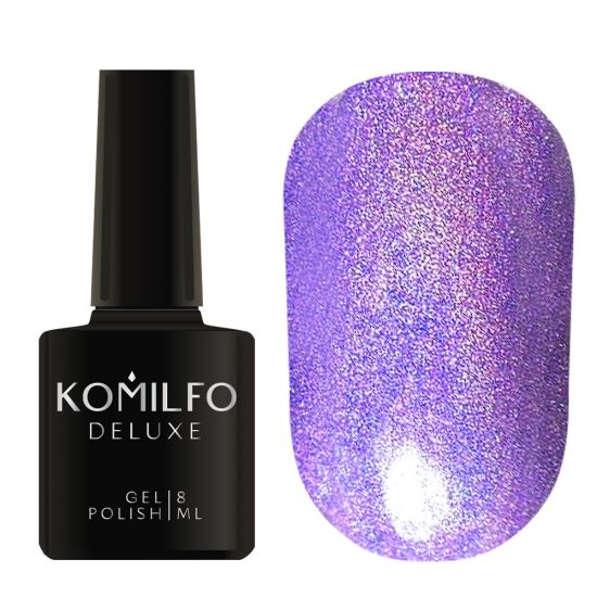 Гель-лак Komilfo Holographic 007 (васильковый), 8 мл Гель-лак Komilfo Holographic 007 (васильковый), 8 мл