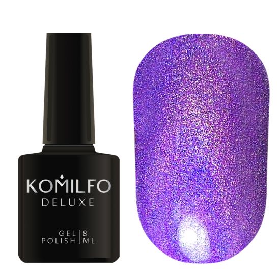 Гель-лак Komilfo Holographic 008 (синий), 8 мл Гель-лак Komilfo Holographic 008 (синий), 8 мл