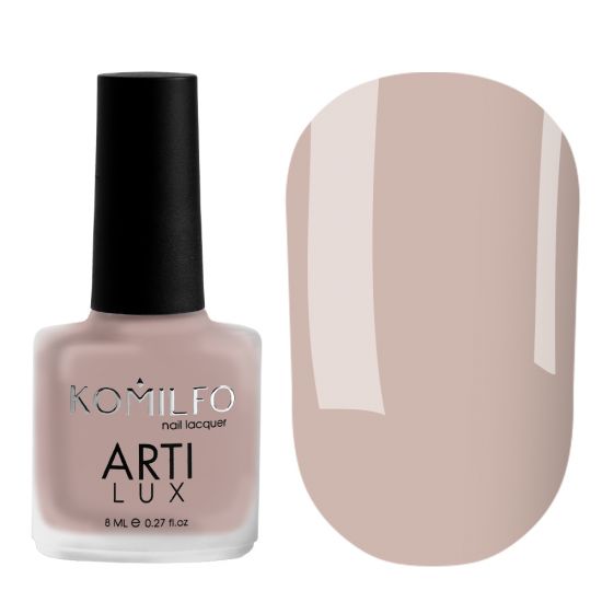 Komilfo ArtiLux 012 nail polish (mocha, enamel), 8 ml Komilfo ArtiLux 012 nail polish (mocha, enamel), 8 ml