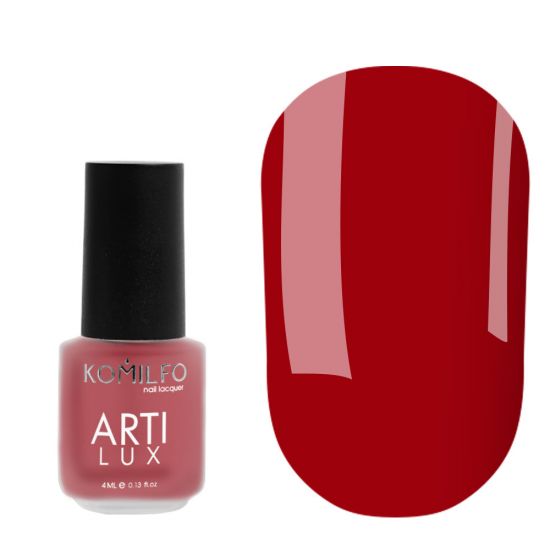 Komilfo ArtiLux 022 nail polish (dark red, enamel), 4 ml Komilfo ArtiLux 022 nail polish (dark red, enamel), 4 ml
