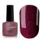 Komilfo ArtiLux 024 nail varnish (cherry-burgundy, micro-shine), 8 ml