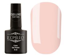 Гель-лак Komilfo Deluxe Series №D026 (світлий кремово-бежево-рожевий, емаль), 8 мл