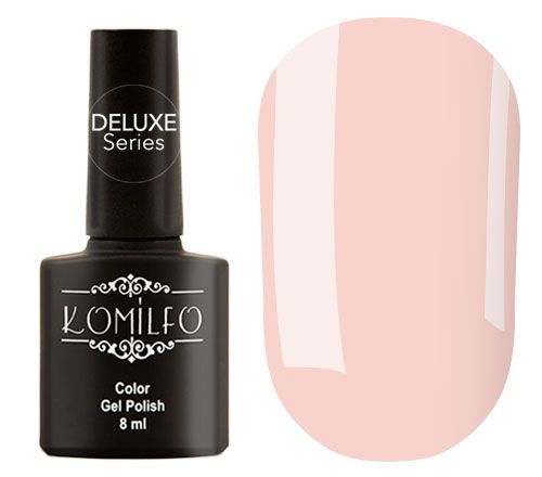 Гель-лак Komilfo Deluxe Series №D026 (світлий кремово-бежево-рожевий, емаль), 8 мл Гель-лак Komilfo Deluxe Series №D026 (світлий кремово-бежево-рожевий, емаль), 8 мл