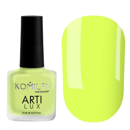 Лак для ногтей Komilfo ArtiLux 031 (лимонный, неоновый), 8 мл Лак для ногтей Komilfo ArtiLux 031 (лимонный, неоновый), 8 мл