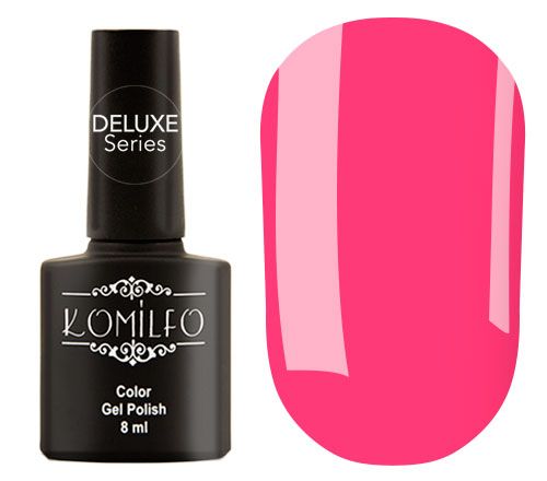 Гель-лак Komilfo Deluxe Series №D051 (розовый барби, эмаль), 8 мл Гель-лак Komilfo Deluxe Series №D051 (розовый барби, эмаль), 8 мл
