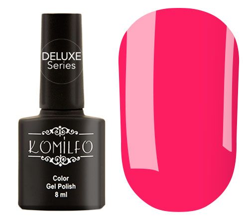 Гель-лак Komilfo Deluxe Series №D052 (насыщенный ярко-розовый, эмаль), 8 мл Гель-лак Komilfo Deluxe Series №D052 (насыщенный ярко-розовый, эмаль), 8 мл