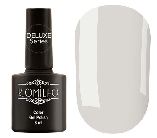 Гель-лак Komilfo Deluxe Series №D072 (светлый голубо-серый, эмаль), 8 мл Гель-лак Komilfo Deluxe Series №D072 (светлый голубо-серый, эмаль), 8 мл