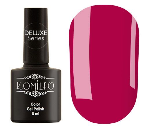 Гель-лак Komilfo Deluxe Series №D091 (пурпурово-рожевий, емаль), 8 мл Гель-лак Komilfo Deluxe Series №D091 (пурпурово-рожевий, емаль), 8 мл