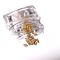  Komilfo Metal Rivets rectangle small 1.5 * 3 mm, gold