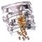  Komilfo Metal Rivets large circle 2 mm, gold