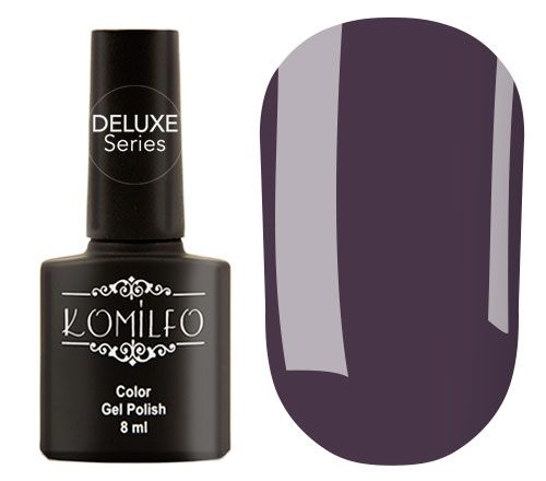 Гель-лак Komilfo Deluxe Series №D103 (темный, сине-серый, эмаль), 8 мл Гель-лак Komilfo Deluxe Series №D103 (темный, сине-серый, эмаль), 8 мл