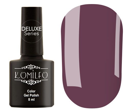 Гель-лак Komilfo Deluxe Series №D105 (серо-баклажановый, эмаль), 8 мл Гель-лак Komilfo Deluxe Series №D105 (серо-баклажановый, эмаль), 8 мл