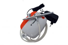 Аэрограф с резьбовым соплом 0,2 мм, (Airbrush Nail set) набор, одинарного действия