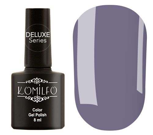 Гель-лак Komilfo Deluxe Series №D107 (серо-синий, джинса, эмаль), 8 мл Гель-лак Komilfo Deluxe Series №D107 (серо-синий, джинса, эмаль), 8 мл