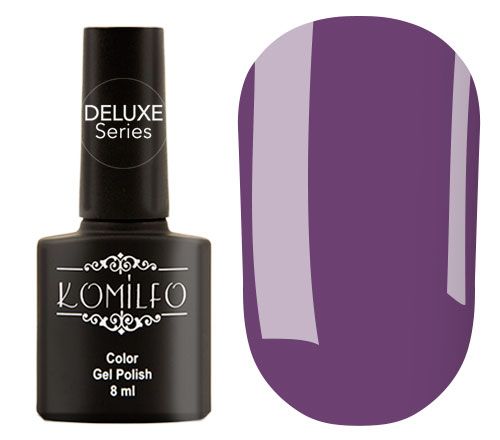 Гель-лак Komilfo Deluxe Series №D109 (приглушенный фиолетовый, эмаль), 8 мл Гель-лак Komilfo Deluxe Series №D109 (приглушенный фиолетовый, эмаль), 8 мл