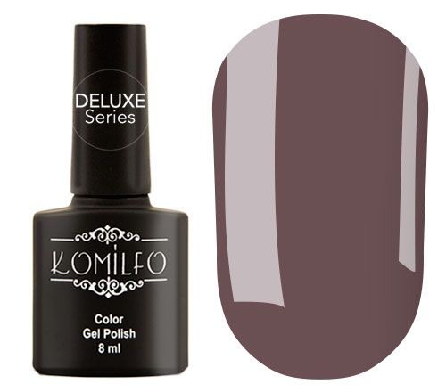 Гель-лак Komilfo Deluxe Series №D112 (чуть лилово-серо-коричневый, эмаль), 8 мл Гель-лак Komilfo Deluxe Series №D112 (чуть лилово-серо-коричневый, эмаль), 8 мл