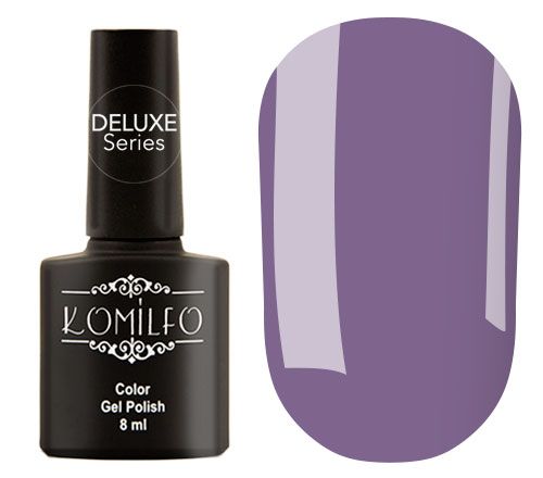 Гель-лак Komilfo Deluxe Series №D114 (темный, серо-сиреневый, эмаль), 8 мл Гель-лак Komilfo Deluxe Series №D114 (темный, серо-сиреневый, эмаль), 8 мл