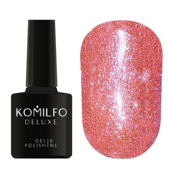 Komilfo Liquid Glam Gel LGG011 (ярко-розовый), 8 мл Komilfo Liquid Glam Gel LGG011 (ярко-розовый), 8 мл