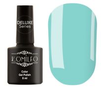 Гель-лак Komilfo Deluxe Series №D142 (приглушенный бирюзовый, эмаль), 8 мл