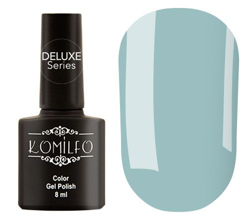 Гель-лак Komilfo Deluxe Series №D145 (ніжно-бірюзовий, емаль), 8 мл Гель-лак Komilfo Deluxe Series №D145 (ніжно-бірюзовий, емаль), 8 мл