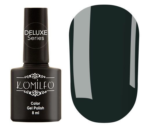 Гель-лак Komilfo Deluxe Series №D157 (темный бутылочно-зеленый, микроблеск), 8 мл Гель-лак Komilfo Deluxe Series №D157 (темный бутылочно-зеленый, микроблеск), 8 мл