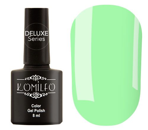Гель-лак Komilfo Deluxe Series №D160 (салатовый, эмаль), 8 мл Гель-лак Komilfo Deluxe Series №D160 (салатовый, эмаль), 8 мл