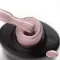 Komilfo KC Glitter French Base Collection №KC004 ( бежево-розовый с золотым микроблеском) 8 мл