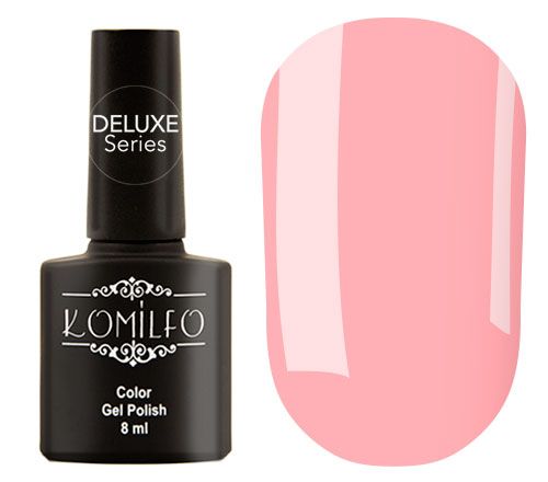 Гель-лак Komilfo Deluxe Series №D177 (розовый, эмаль), 8 мл Гель-лак Komilfo Deluxe Series №D177 (розовый, эмаль), 8 мл