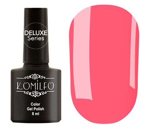 Гель-лак Komilfo Deluxe Series №D179 (розовый барби, эмаль), 8 мл Гель-лак Komilfo Deluxe Series №D179 (розовый барби, эмаль), 8 мл