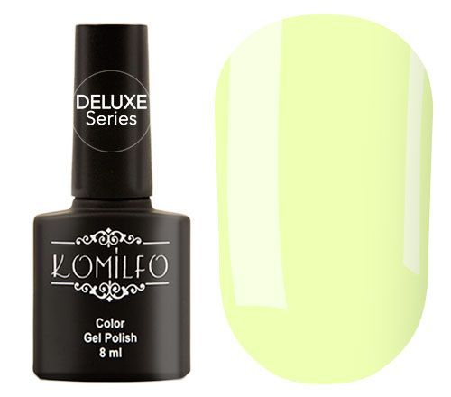 Гель-лак Komilfo Deluxe Series №D193 (пастельний лимонний, емаль), 8 мл Гель-лак Komilfo Deluxe Series №D193 (пастельний лимонний, емаль), 8 мл