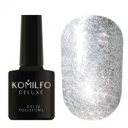 Komilfo Liquid Glam Gel LGG001 (серебристый), 8 мл