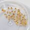 Komilfo Metal Rivets oval small 1 * 2 mm, gold