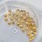  Komilfo Metal Rivets large circle 2 mm, gold