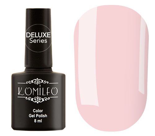 Гель-лак Komilfo Deluxe Series №D203 (чуть бежево-розовый, эмаль, для френча), 8 мл Гель-лак Komilfo Deluxe Series №D203 (чуть бежево-розовый, эмаль, для френча), 8 мл