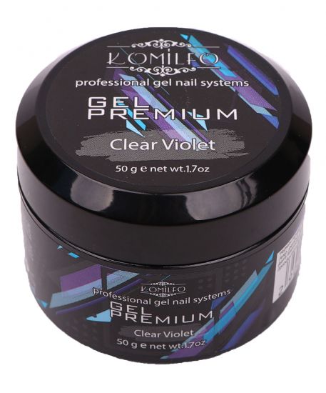 Komilfo Gel Premium Clear Violet, 50g Komilfo Gel Premium Clear Violet, 50g