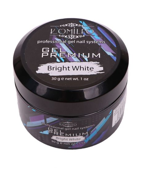 Komilfo Gel Premium Bright White, 30g Komilfo Gel Premium Bright White, 30g