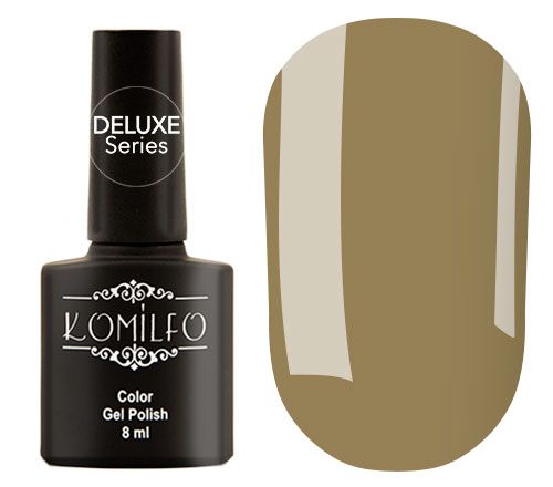 Гель-лак Komilfo Deluxe Series №D281 (зелено-коричневый, эмаль) 8 мл Гель-лак Komilfo Deluxe Series №D281 (зелено-коричневый, эмаль) 8 мл