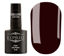 Гель-лак Komilfo Deluxe Series №D300 (чорно-бордовий, емаль), 8 мл