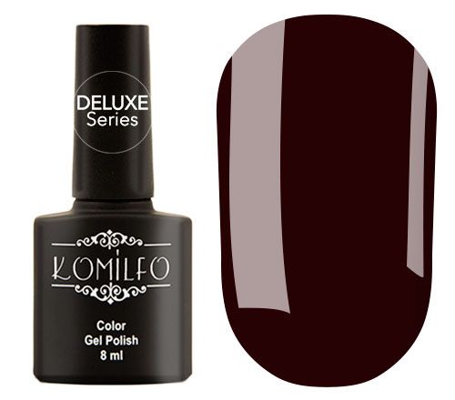 Гель-лак Komilfo Deluxe Series Dusk Collection №D300 (темно-баклажановый, эмаль), 8 мл Гель-лак Komilfo Deluxe Series Dusk Collection №D300 (темно-баклажановый, эмаль), 8 мл