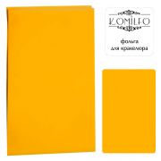 Komilfo фольга для кракелюра, темно-желтая, матовая