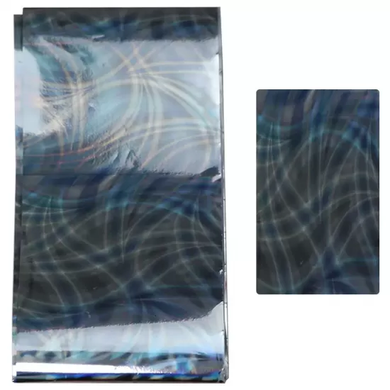 Komilfo foil for casting, silver ornament, hologram Komilfo foil for casting, silver ornament, hologram