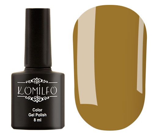 Гель-лак Komilfo Deluxe Series №D307 (каперсовый, эмаль), 8 мл Гель-лак Komilfo Deluxe Series №D307 (каперсовый, эмаль), 8 мл