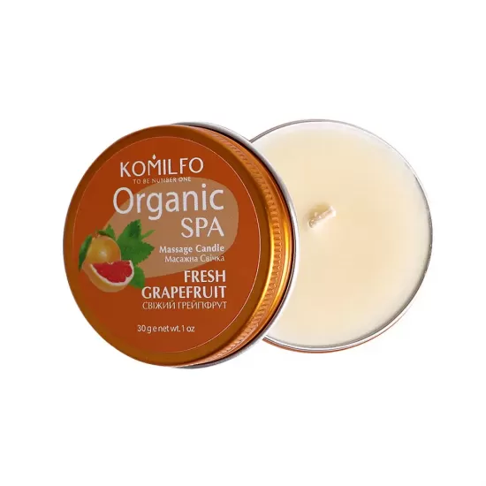 Komilfo Massage Candle - Fresh Grapefruit, 30 g Komilfo Massage Candle - Fresh Grapefruit, 30 g