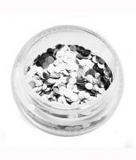 Komilfo диско дизайн №004, серебро, 2 мм, (1 г)