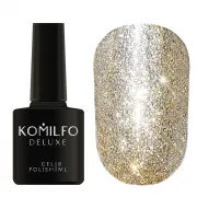 Komilfo Liquid Glam Gel LGG003 (золотистый), 8 мл
