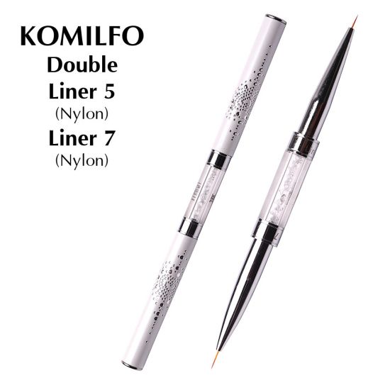 Кисть Komilfo Double Liner 5 (Nylon)/Liner 7 (Nylon) Кисть Komilfo Double Liner 5 (Nylon)/Liner 7 (Nylon)